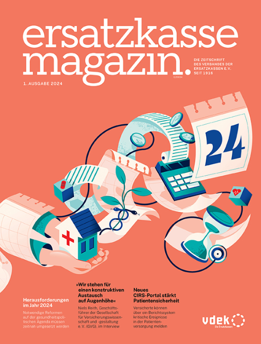 Titelblatt ersatzkasse magazin. (1. Ausgabe 2024) Titelblatt ersatzkasse magazin. (1. Ausgabe 2024)