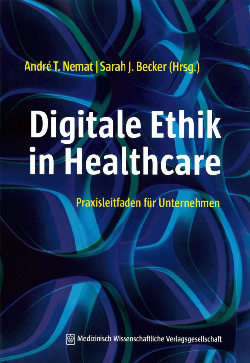 Buchcover: Digitale Ethik in Healthcare Buchcover: Digitale Ethik in Healthcare