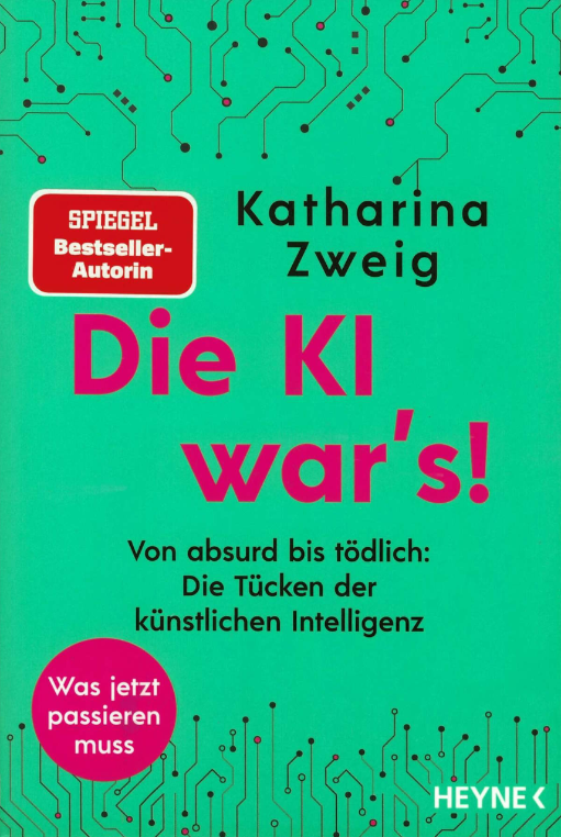 Buchcover: Die KI war's! Buchcover: Die KI war's!