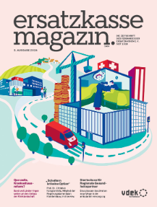 Titelblatt ersatzkasse magazin. (3. Ausgabe 2024)