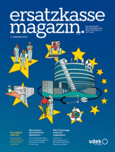 Titelblatt ersatzkasse magazin. (4. Ausgabe 2024)
