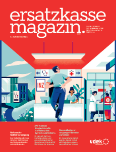 Titelblatt ersatzkasse magazin. (5. Ausgabe 2024)