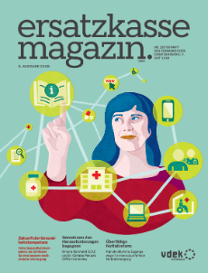 Titelblatt ersatzkasse magazin. (5. Ausgabe 2025)