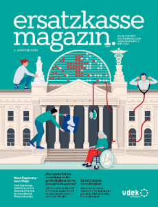 Titelblatt ersatzkasse magazin. (1. Ausgabe 2025)