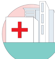 Illustration: Krankenhaus