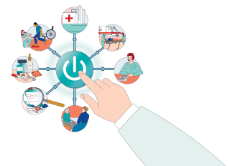Illustration: Neustart in der Gesundheitspolitik