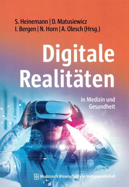 Buchcover: Digitale Realitäten. In Medizin und Gesundheit Buchcover: Digitale Realitäten. In Medizin und Gesundheit