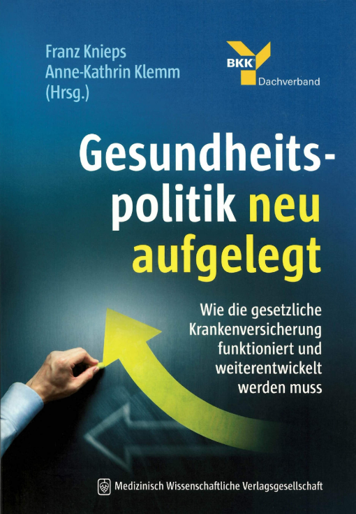 Buchcover: Gesundheitspolitik neu aufgelegt