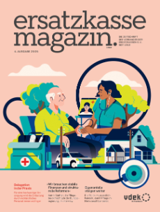 Titelblatt ersatzkasse magazin. (4, Ausgabe 2025)