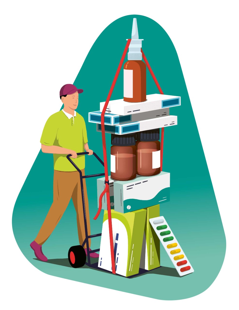 Illustration zur Arzneimittelversorgung