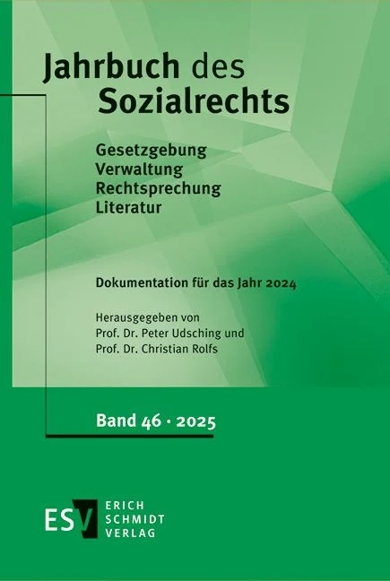 buchcover udsching: jahrbuch des sozialrechts