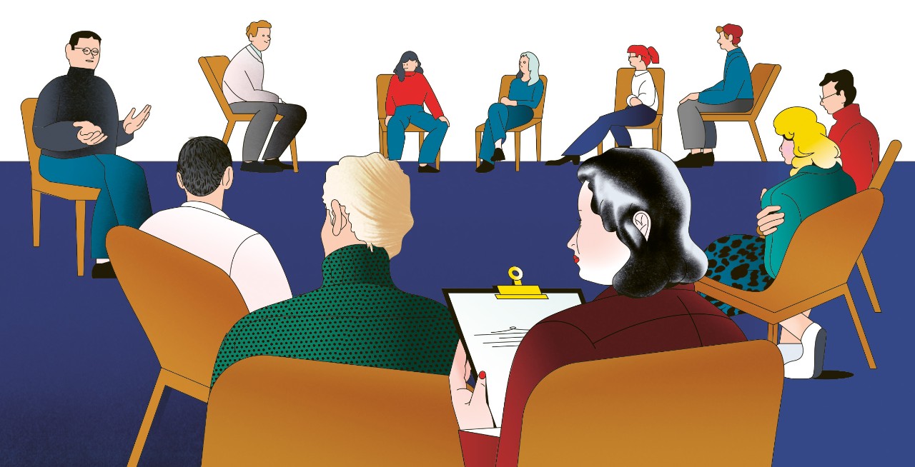 Illustration: Psychotherapie