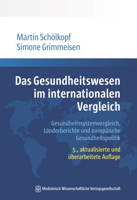 Buchtitel Schoelkopf/Grimmeisen: Gesundheitswesen im internationalen Vergleich