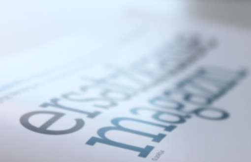 Coverfoto mit der Aufschrift ersatzkasse magazin. Coverfoto mit der Aufschrift ersatzkasse magazin.