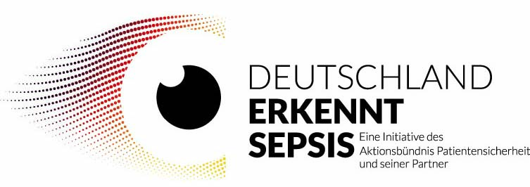 Logo der Kampagne „Deutschland erkennt Sepsis“