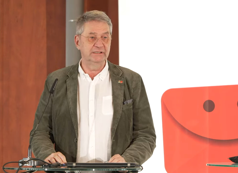 vdek-Verbandsvorsitzender Uwe Klemens auf der Veranstaltung „Sozialwahl 2023“