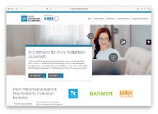 Screenshot: Mehr Patientensicherheit