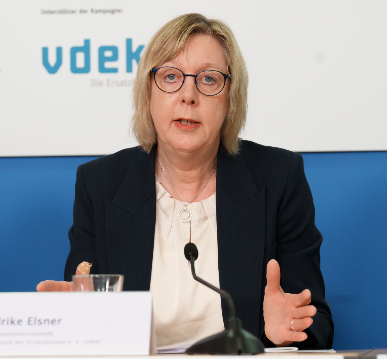 Ulrike Elsner, vdek-Vorstandsvorsitzende 