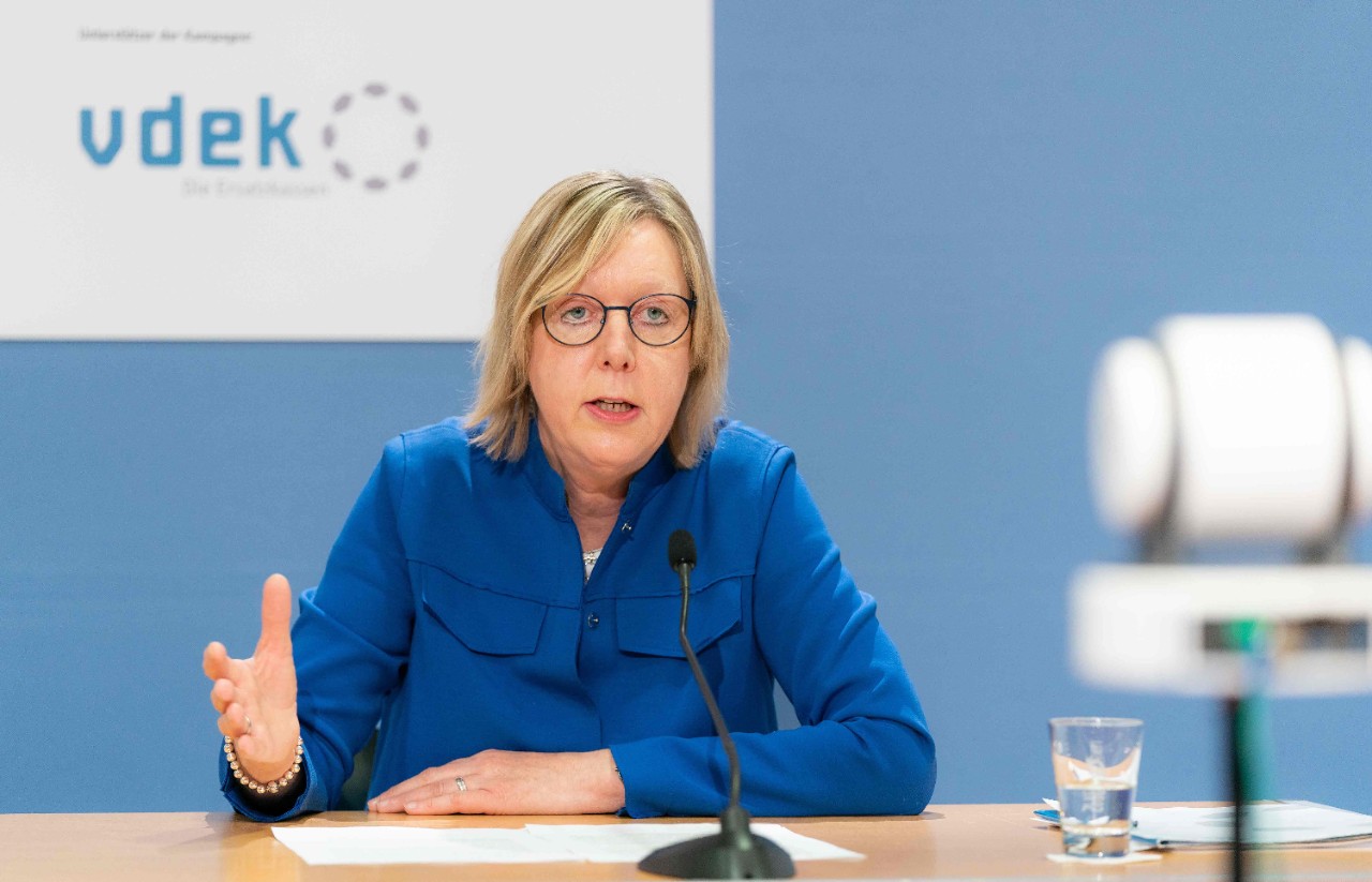 Pressekonferenz #DeutschlandErkenntSepsis: vdek-Vorstandsvorsitzende Ulrike Elsner