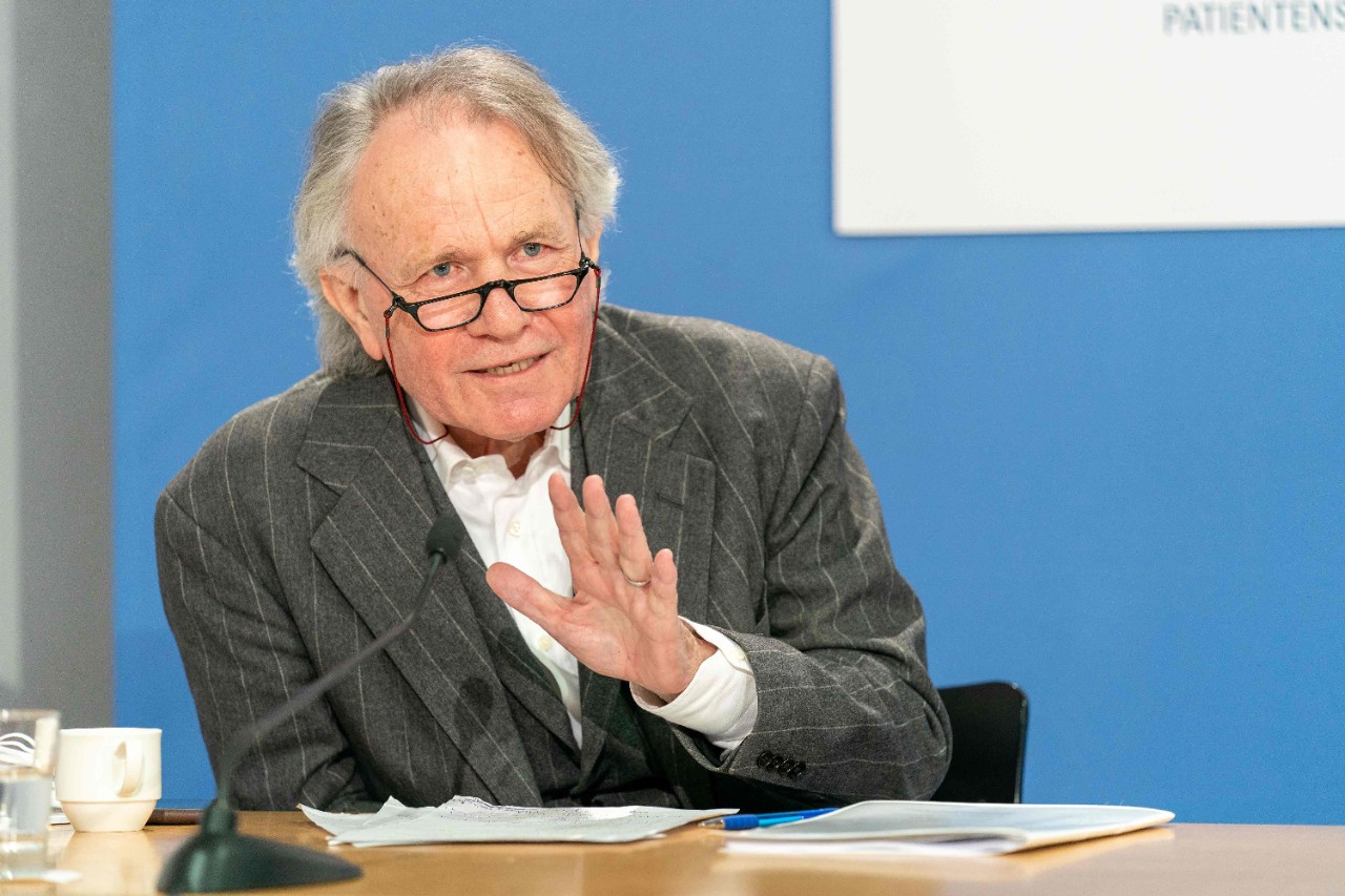 Pressekonferenz #DeutschlandErkenntSepsis: Prof. Dr. Konrad Reinhart, Vorstandsvorsitzender der Deutschen Sepsis Stiftung