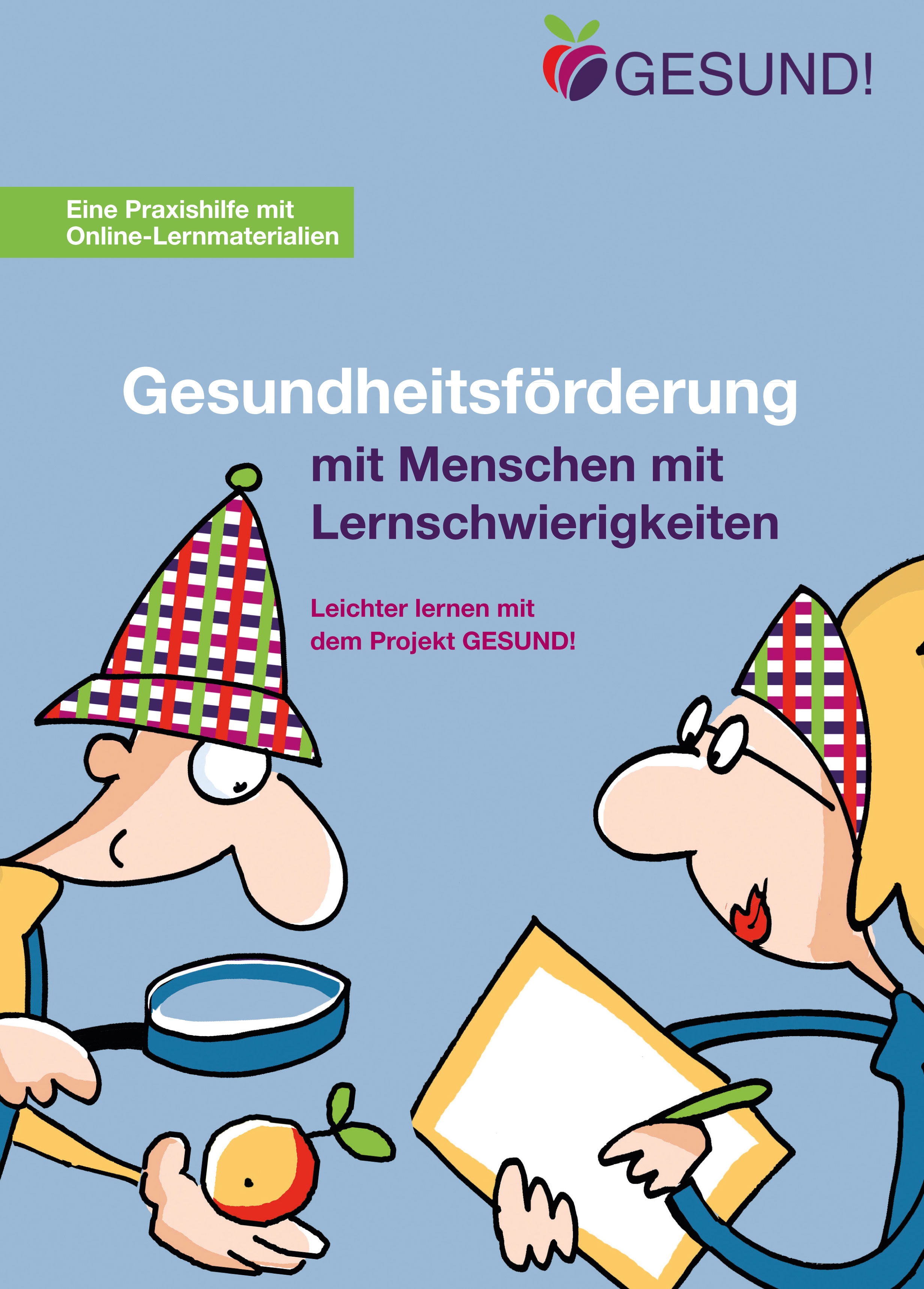 Cover der Broschüre zum Projekt "GESUND!"