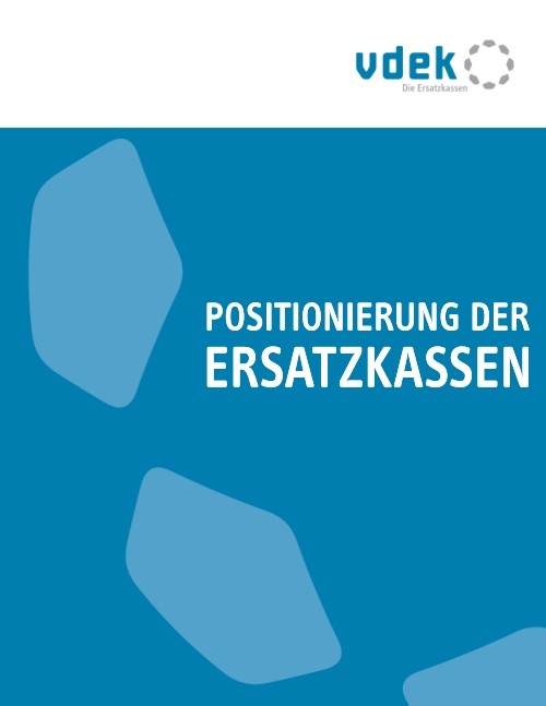 Coverbild: Positionierung der Ersatzkassen