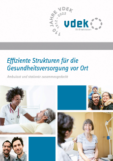 Titelblatt: Effiziente Strukturen für die  Gesundheitsversorgung vor Ort