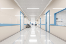 Krankenhauskorridor 