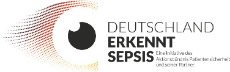 Kampagnenlogo "Deutschland erkennt Sepsis"