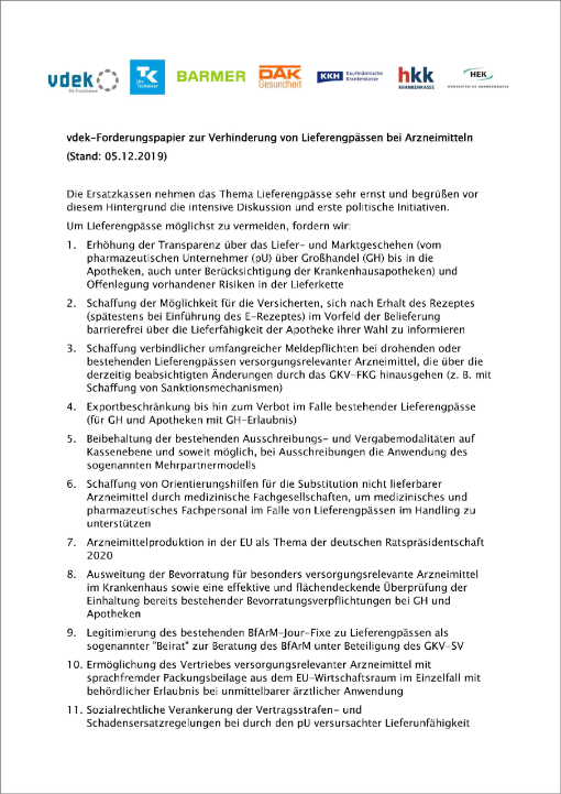 vdek-Forderungspapier_Lieferengpaesse-final