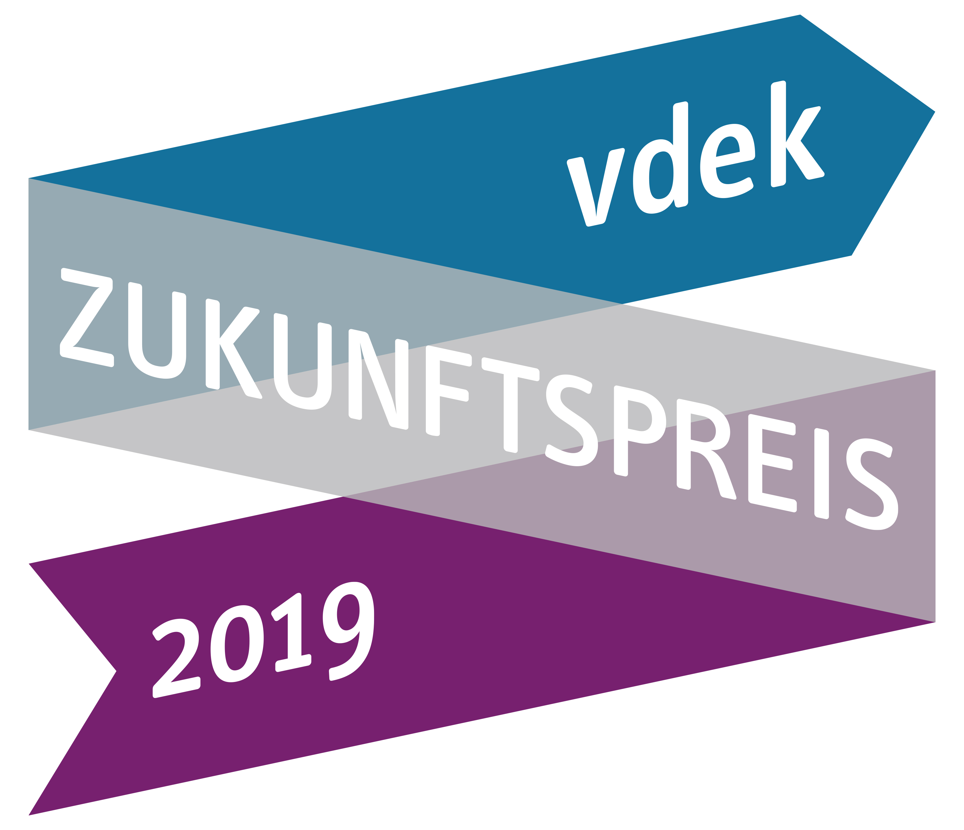 Logo vdek-Zukunftspreis 2019