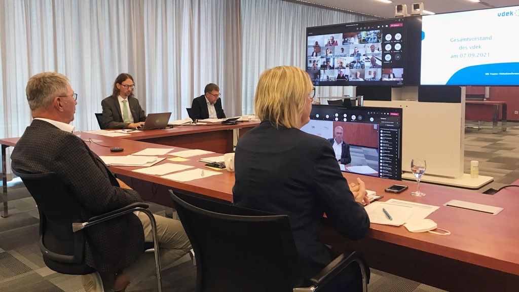 vdek-Gesamtvorstandssitzung 2022: Hybridveranstaltung vor Ort und digital