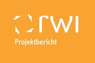 Logo mit Aufschrift "rwi Projektbericht"