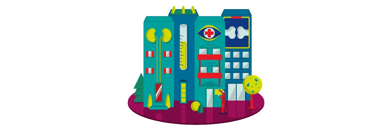 Illustration: Medizinische Versorgungszentren