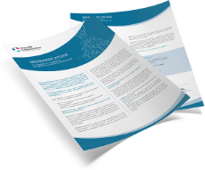 Infoblatt Mehrwert:Pflege - 2 Blätter weiß-blau Infoblatt Mehrwert:Pflege - 2 Blätter weiß-blau
