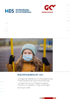 Titelblatt: Präventionsbericht 2021 Titelblatt: Präventionsbericht 2021