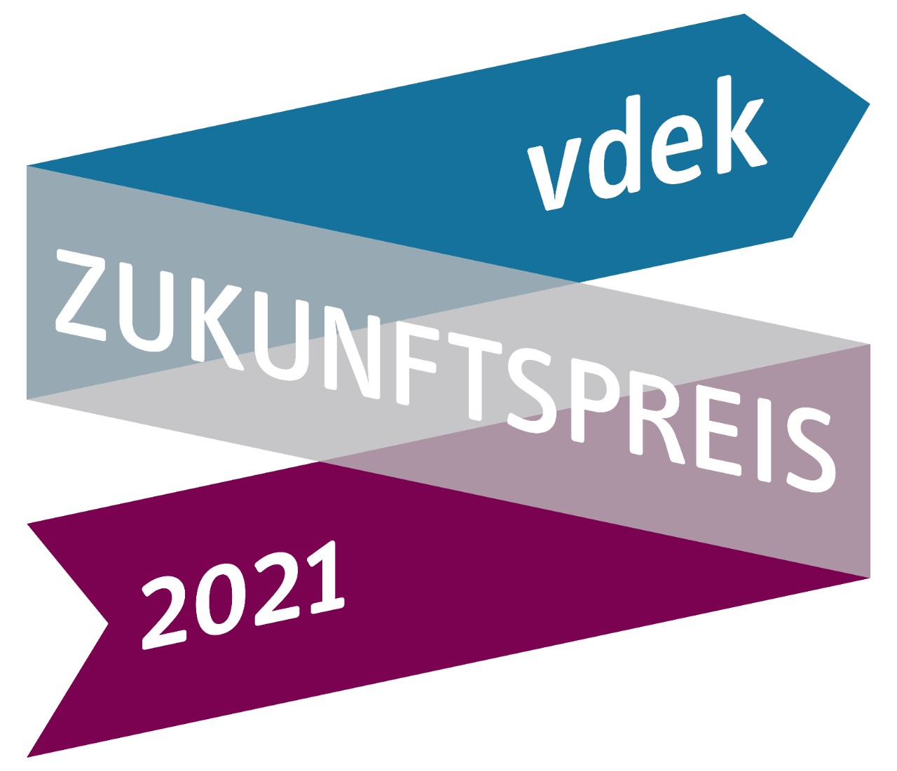 Logo: vdek Zukunftspreis 2021