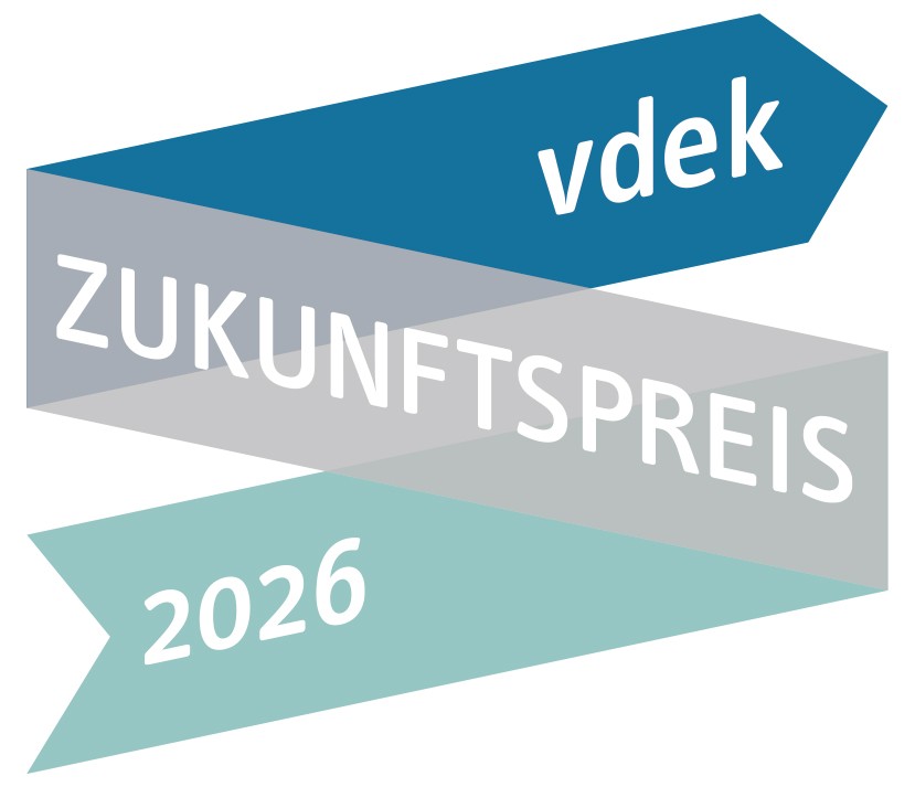 Logo: vdek-Zukunftspreis 2026
