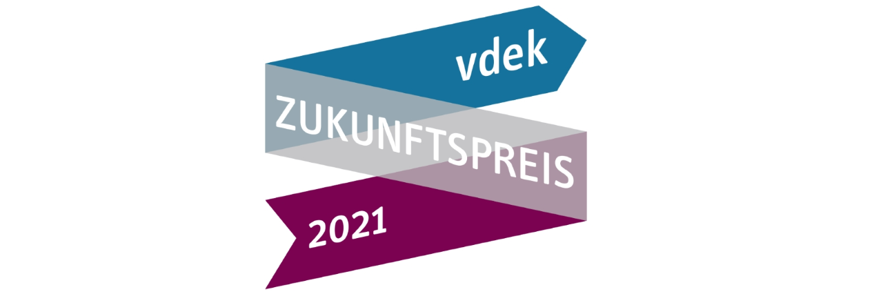 Logo vdek-Zukunftspreis 2021
