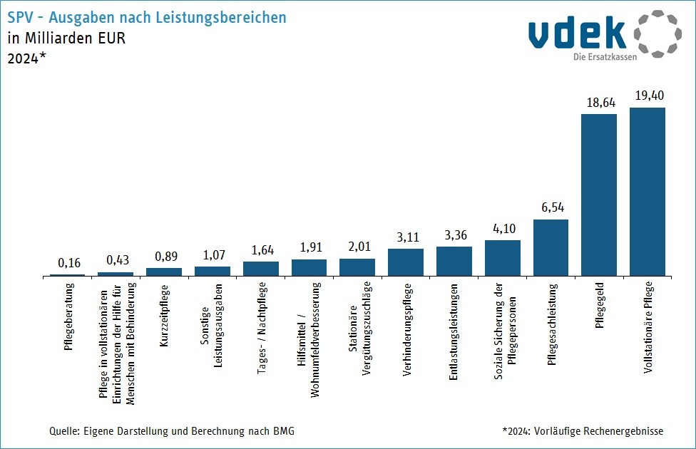 SPV - Ausgaben nach Leistungsbereichen - 2021
